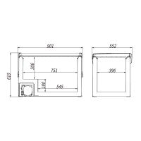 Купить Компрессорный автохолодильник Alpicool BD135 (12/24V) арт. 990261